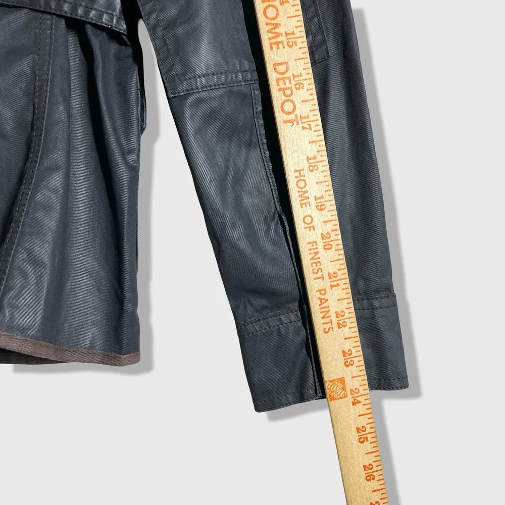 J.Crew Relaxed Boyfriend Field Wax Jacket Womens XS Black Utilitarian Gorpcore